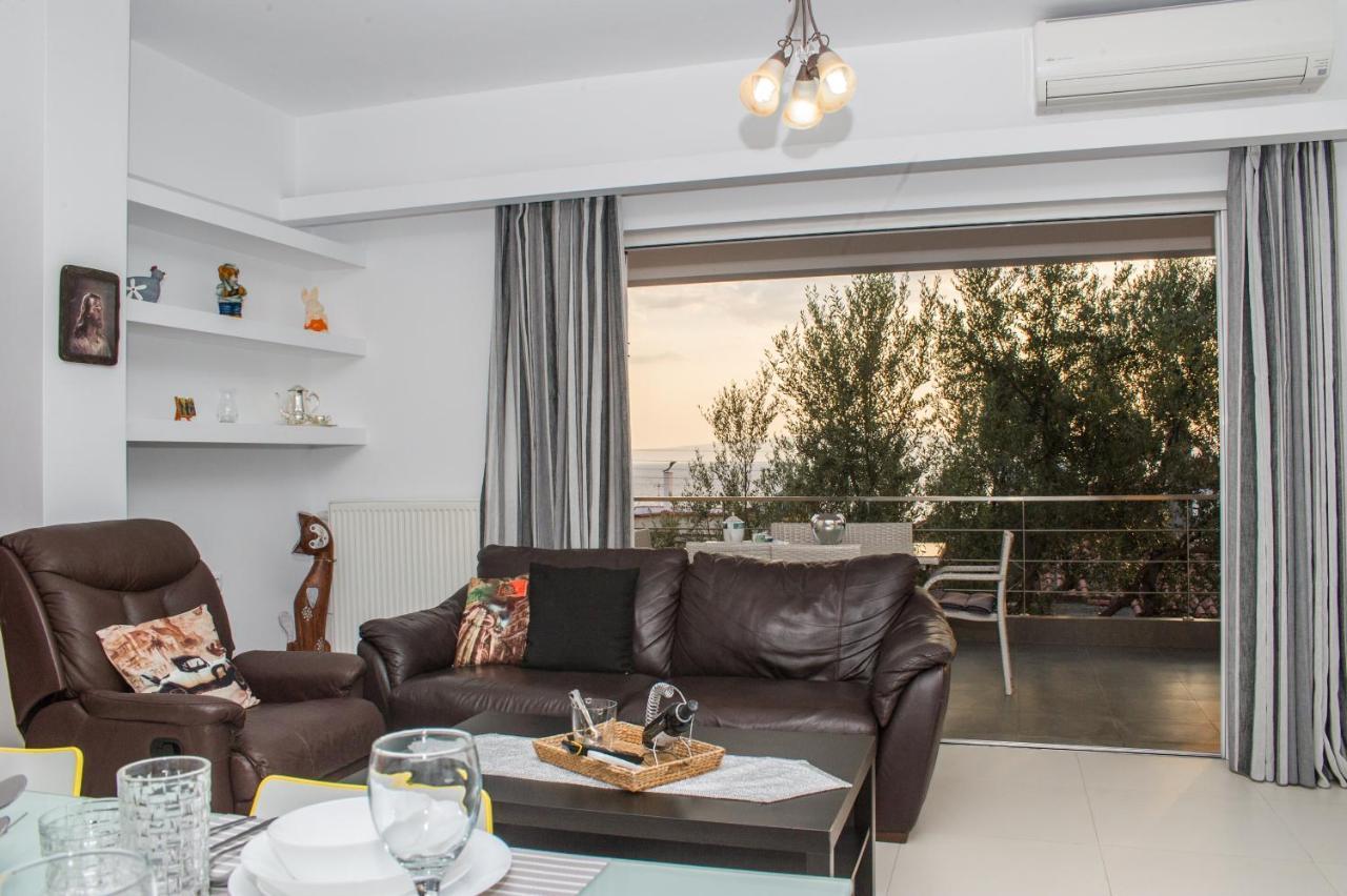 Nina'S Villa, Cosy Seaview Retreat Vérga Kalamátasz Kültér fotó